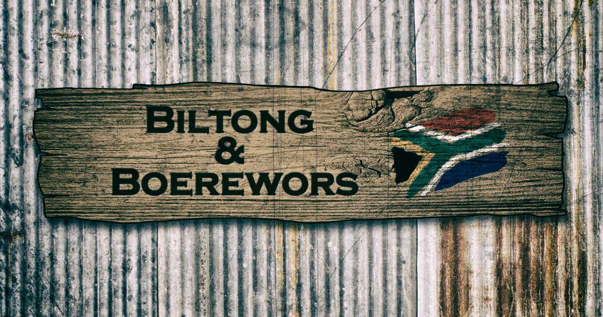 Biltong and Boerewors